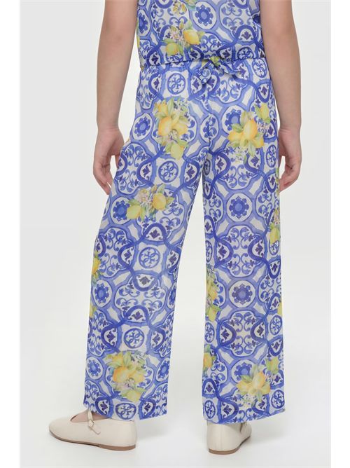Pantaloni palazzo in chiffon GUESS | J6GB01WA2T0/P7YG